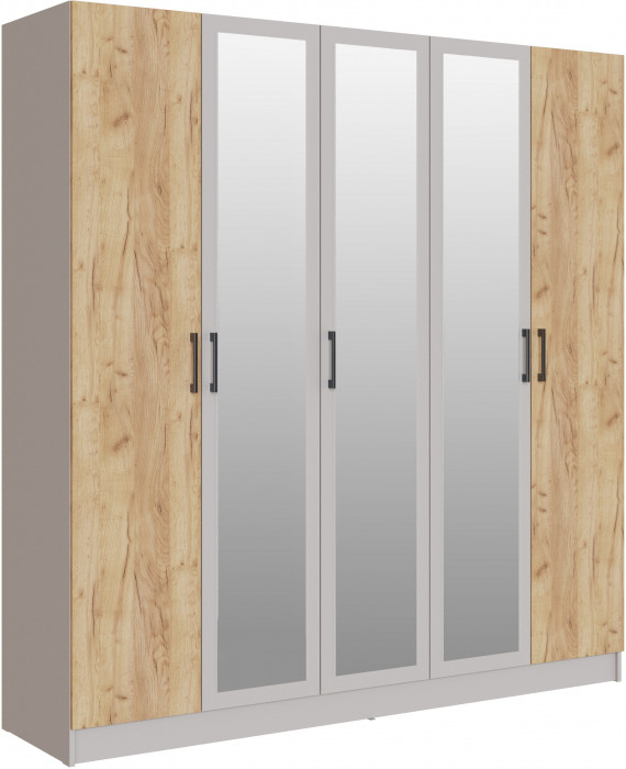 Спальня Вегас, композиция 3, Кашемир/Дуб крафт золотой