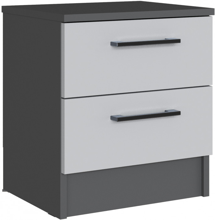 Спальня Вегас, композиция 4, Графит серый/Камень серый