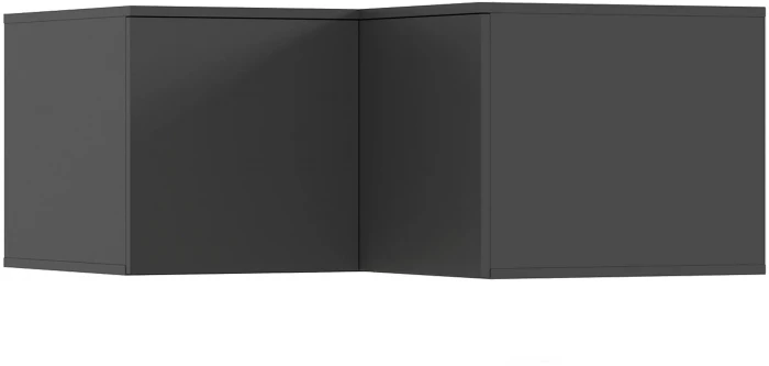 Норд Антресоль угловая, Графит