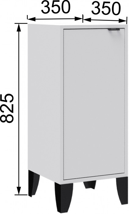 Гира Шкаф ГШ-1 белый