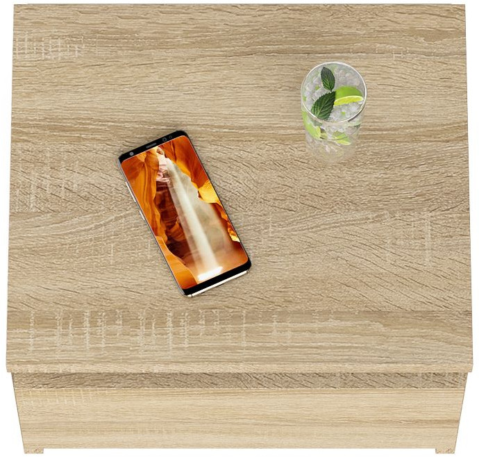 Мори Тумба прикроватная ТПМ400.1, дуб сонома