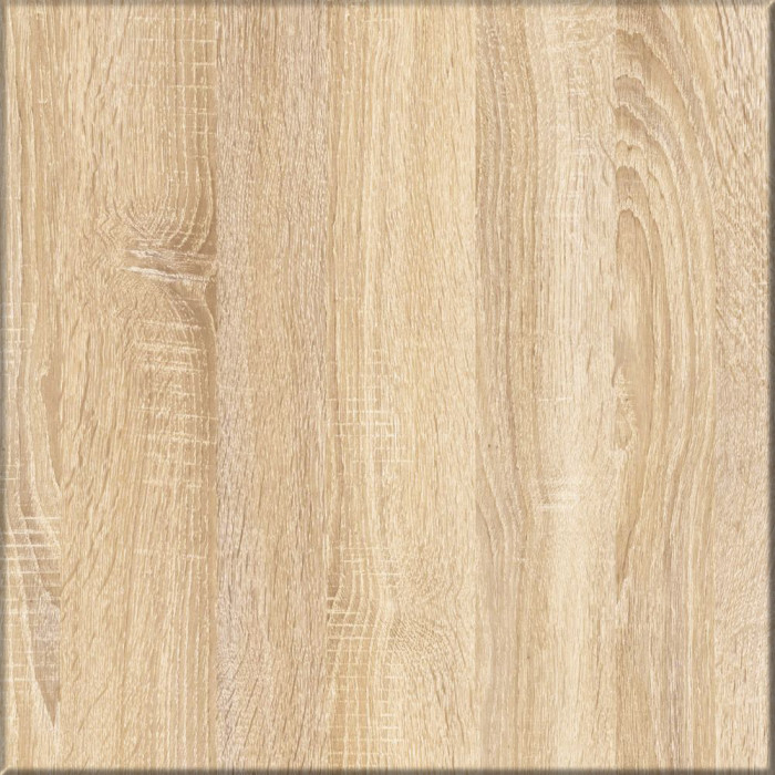 Прихожая П-6 Тумба + Вешалка, дуб сонома/фасады МДФ белое дерево фрезеровка ромб