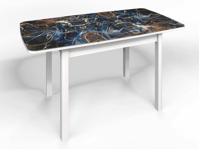 Стол СМ-5 Флорида опора массив прямая белый