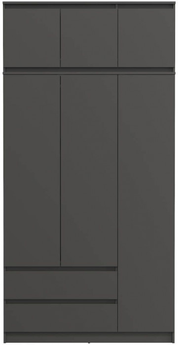 82.02 шкаф + 82.05 тумба Берген Диамант серый