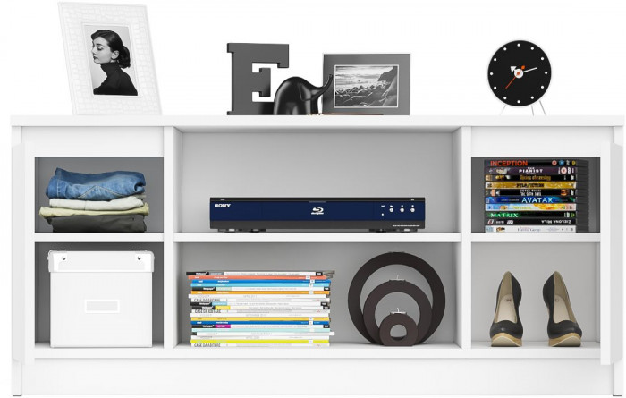 Мори Тумба ТВ МТВ1200.1, белый