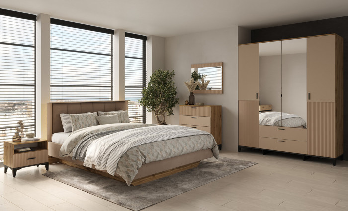 Кровать 160х200 с подъемным механизмом Дюна