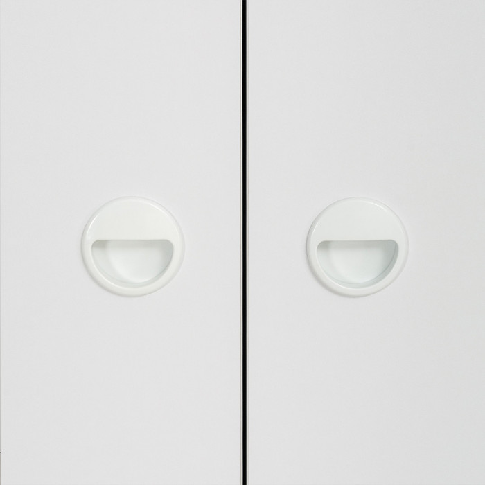 Вуди Компоновка № 32, цвет белый премиум/дуб крафт золотой, ШхГхВ 351х52,7х205 см., универсальная сборка