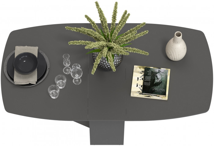 Стол-книжка раскладной 1-65М1граф, графит