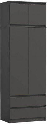 82.03 шкаф + 82.06 тумба Берген Диамант серый