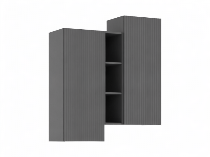 Оскар Гостиная вариант №2, Графит софт/графит