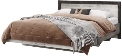 Кровать 160х200 с подъемным механизмом "Эстель" - Сосна шале/Бетон спаркс