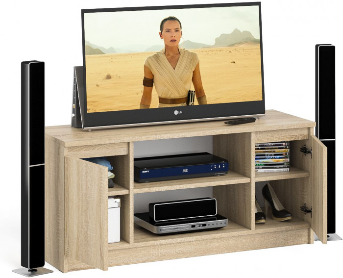 Мори Тумба ТВ МТВ1200.1, дуб сонома