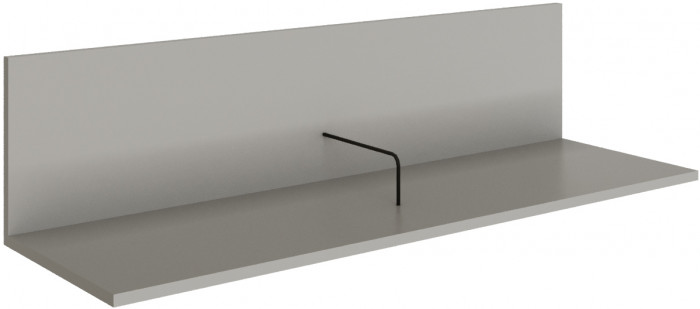 Полка навесная (открытая) Мадрид ПНО-2 (1,1) кашемир