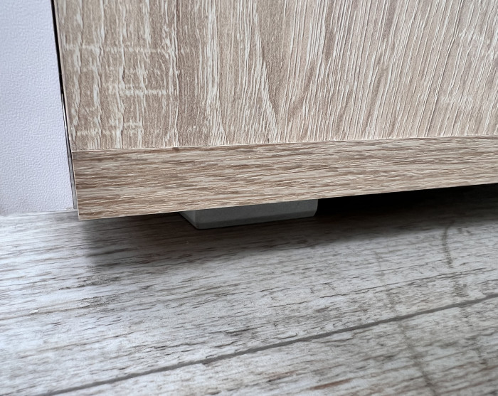 Компьютерный стол Квартет-11, Дуб крафт золотой/Графит серый