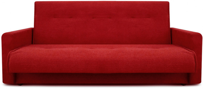 Диван Милан 140 красный ППУ