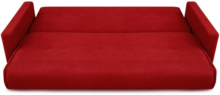 Диван Милан 140 красный ППУ