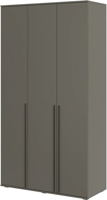 Норд Шкаф трехстворчатый 1200 + Норд Антресоль к шкафу 1200 Дуб Крафт белый