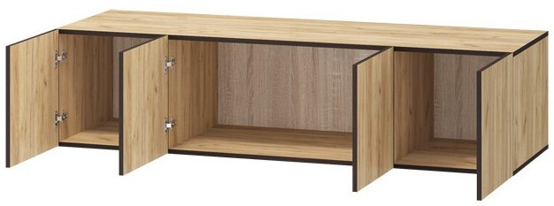 Антресоль Бастион ЛДСП 1,6 (Дуб крафт золотой)