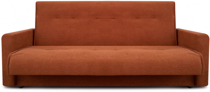 Диван Милан 140 коричневый ППУ