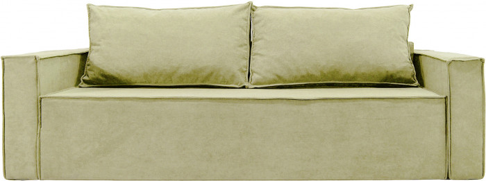 Диван-еврокнижка Лофт Люкс 140, велюр бежевый