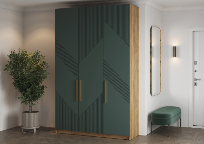 Шкаф Kosta МДФ ШК-001 трехстворчатый