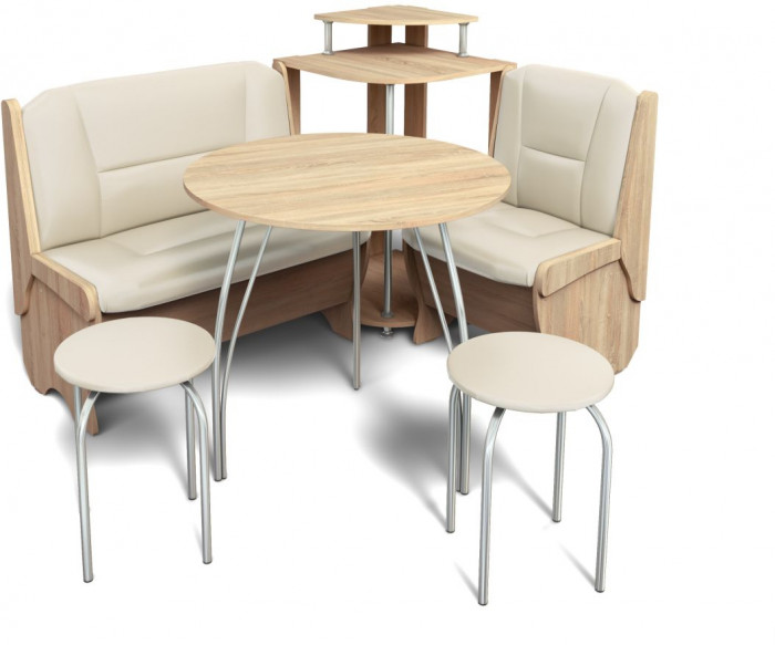 Кухонный набор Лотос дуб сонома/крем