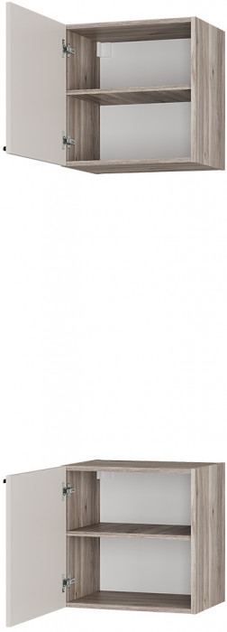 Шкаф навесной Урбан ШКН-06, Дуб смоки, Кашемир