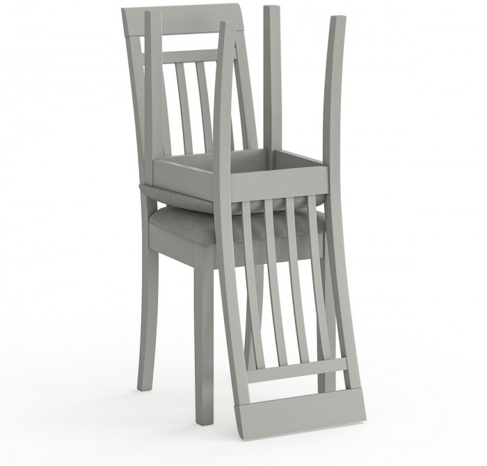 Два стула Мебель--24 Гольф-11 разборных, серый