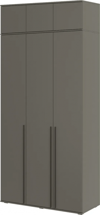 Норд Шкаф трехстворчатый 1200 + Норд Антресоль к шкафу 1200 Дуб Крафт