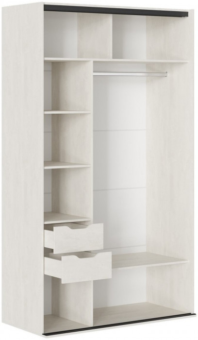 Стиль ГАЛАКТИКА Шкаф-купе 1.35 м