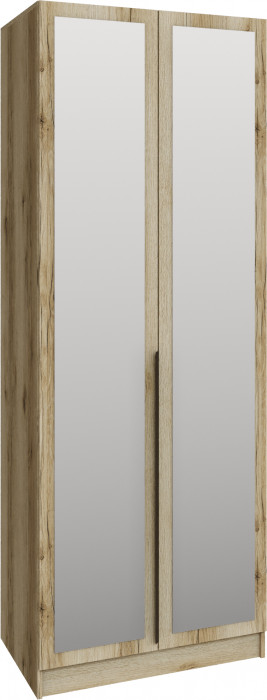 Шкаф Мадрид (0,85) с зеркалом, Дуб делано