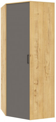 Бруно Шкаф угловой Дуб Вотан / Серый графит