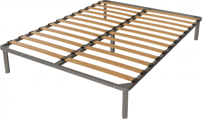 Толедо Кровать 140 белый, ортопед