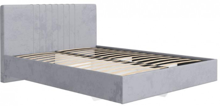 Кровать с латами Соло 180*200, Серый