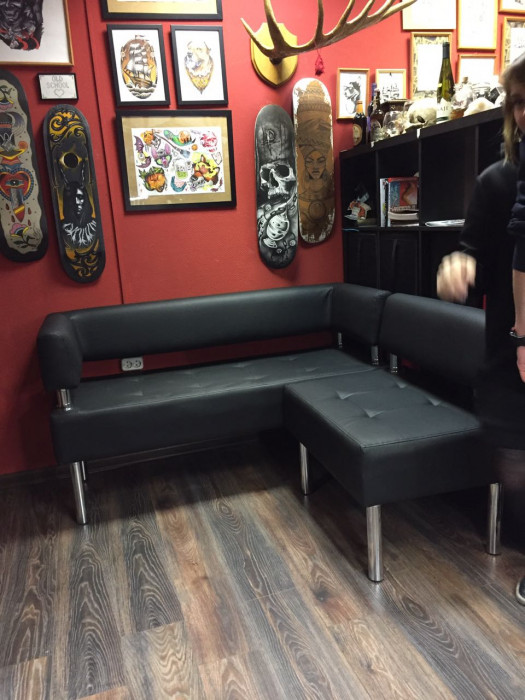 Диван business 1600х800х580 экокожа 10 цветов