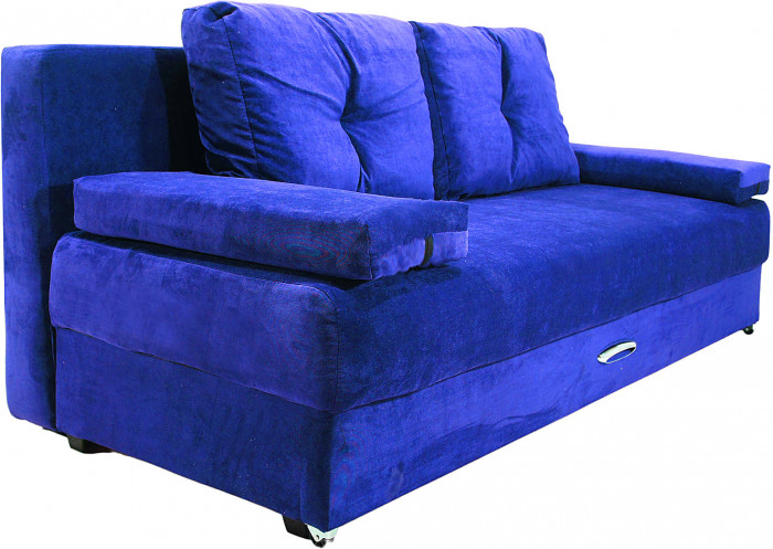 СПБ Диван-еврокнижка Амстердам мини люкс синий