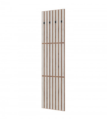 Кано Вешалка 3-х ярусная КПВ-3 дуб крафт табачный/дуб крафт белый