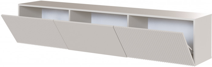 Тумба ТВ навесная Сириния, Кашемир/Сантьяго софт