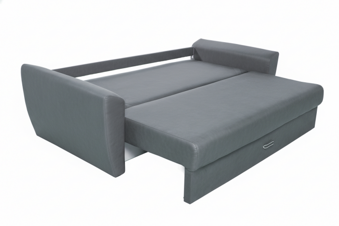 Амстердам экокожа серая