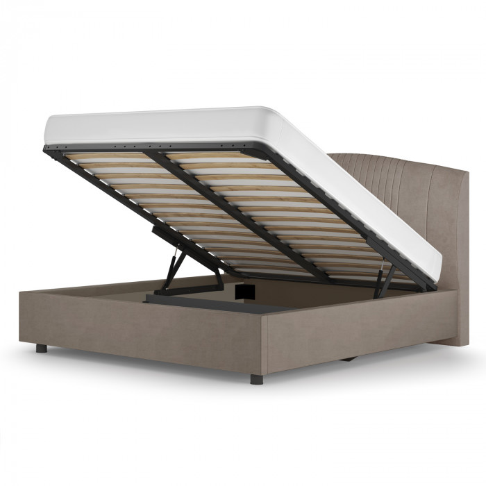 Кровать-12М с подъёмным основанием 1600 корица