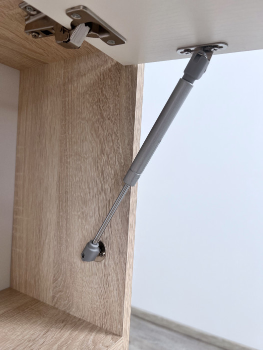 Компьютерный стол Квартет-9, Дуб крафт серый/Кашемир