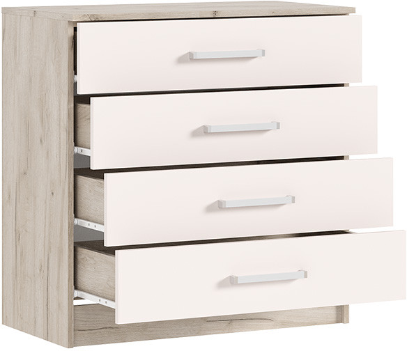 Модульная спальня Мартина, Крафт серый/Кашемир