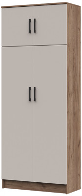 ШК-205 Машенька ЛДСП шкаф 2-х створчатый (800*2020*380) дуб крафт табачный/кашемир