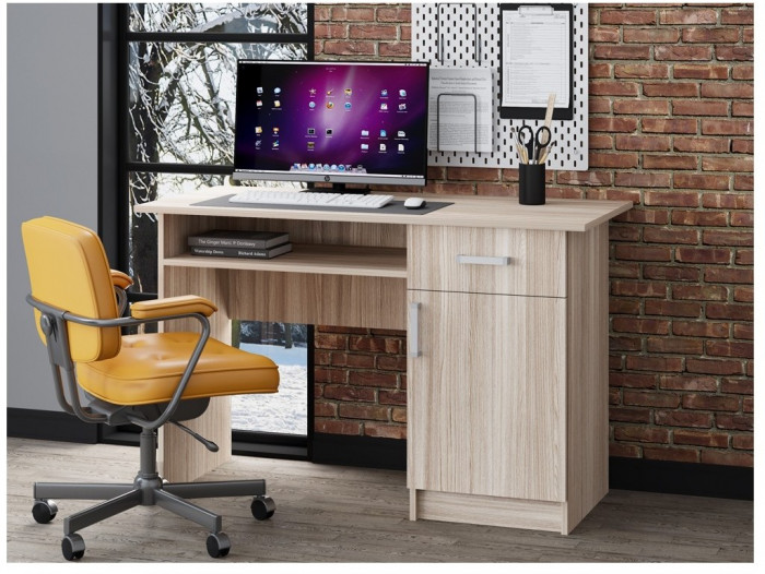 Стол письменный ПС-01 (с дверкой) (Венге)