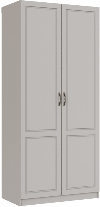 Шкаф 2-х створчатый Апполия, Кашемир/Сантьяго софт