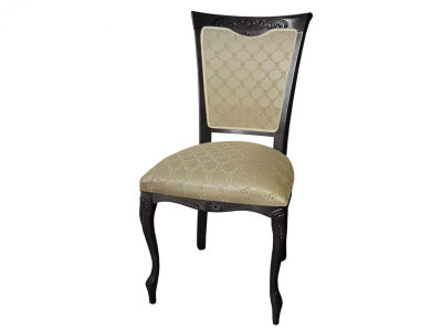 Стул С-17 черный/андрис бежевый