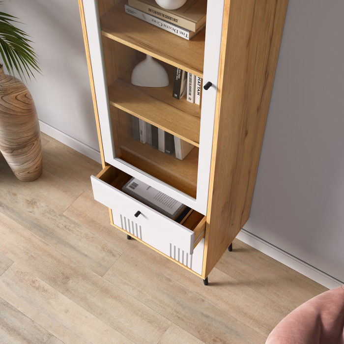 Шкаф-витрина Вега Саксония