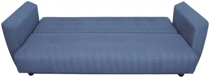 Раскладной диван-кровать, прямой, книжка, цвет серый, Лира 140х190