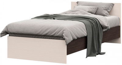 КР 555 Бася ЛДСП кровать 900 венге/белфорт