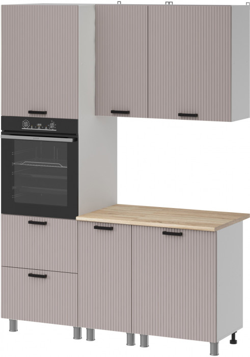 МК Аленушка 1,6м ПД Лотос Кашемир,скоба антрацит,сонома